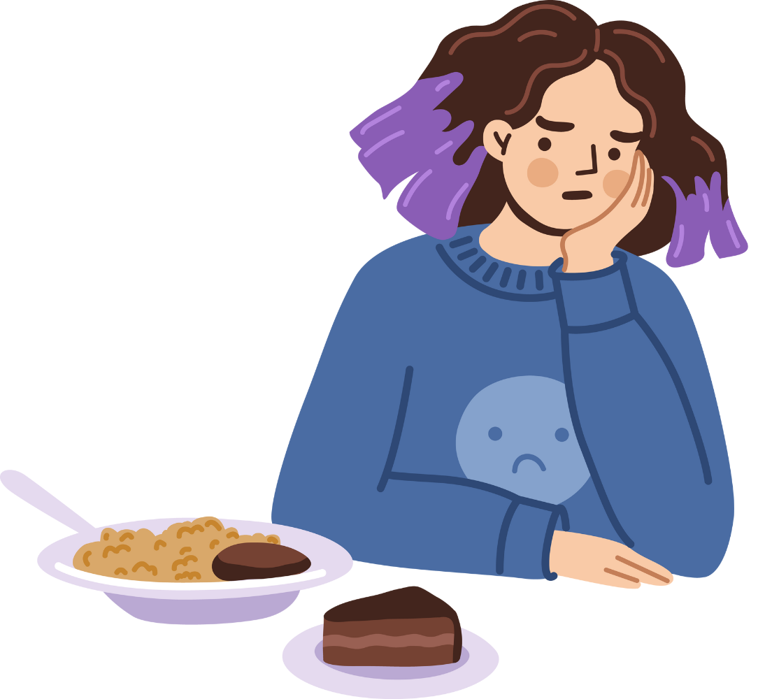 Woman unhappy with food graphic 2.png