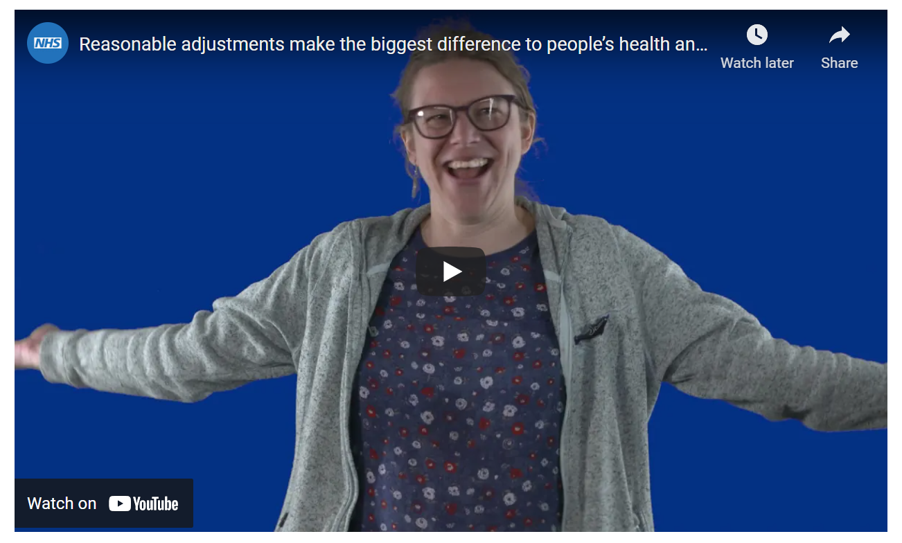 Watch Reasonable adjustments video