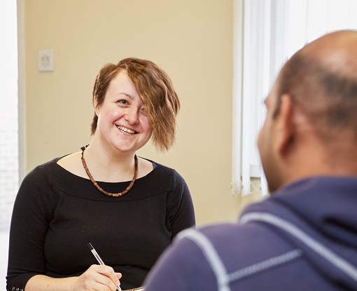 mental health  patients talking 