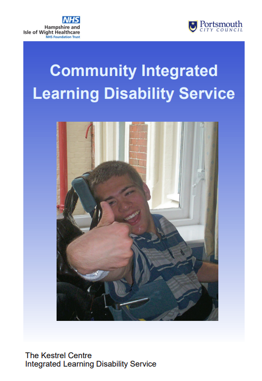 Front cover of Portsmouth Integrated Community Team Leaflet January 2025.png